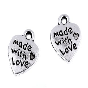 Prívesok srdce - Made with love